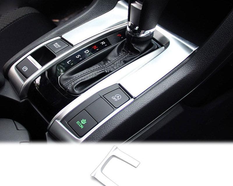 Honda Civic FK Chrom Schaltehebel Getriebe Gehäuse Abdeckung