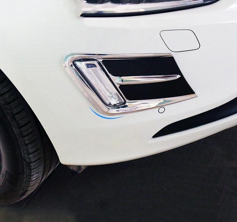 Volvo XC60 P3 Chrom Nebelscheinwerfer Licht Leuchte Abdeckung Rahmen