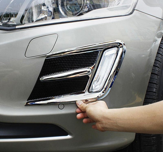 Volvo XC60 P3 Chrom Nebelscheinwerfer Licht Leuchte Abdeckung Rahmen