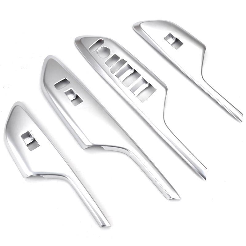 Honda Civic FK Chrom Abdeckung Fenster Heber Schalter Taster Rahmen
