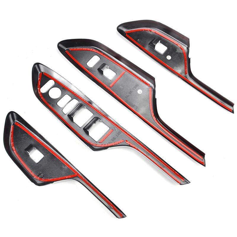 Honda Civic FK Chrom Abdeckung Fenster Heber Schalter Taster Rahmen