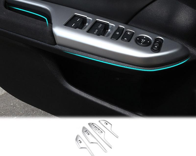 Honda Civic FK Chrom Abdeckung Fenster Heber Schalter Taster Rahmen