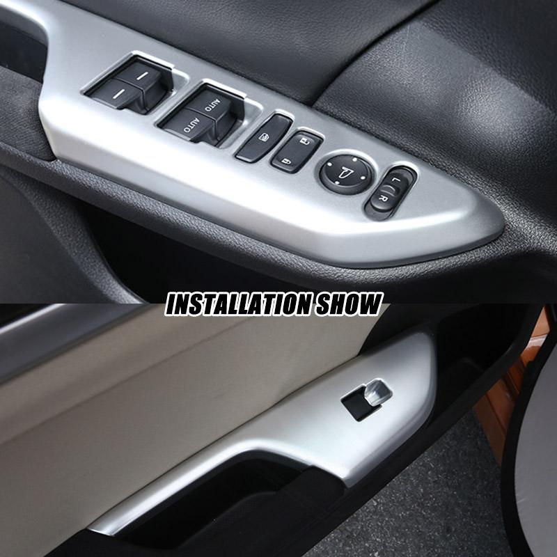 Honda Civic FK Chrom Abdeckung Fenster Heber Schalter Taster Rahmen