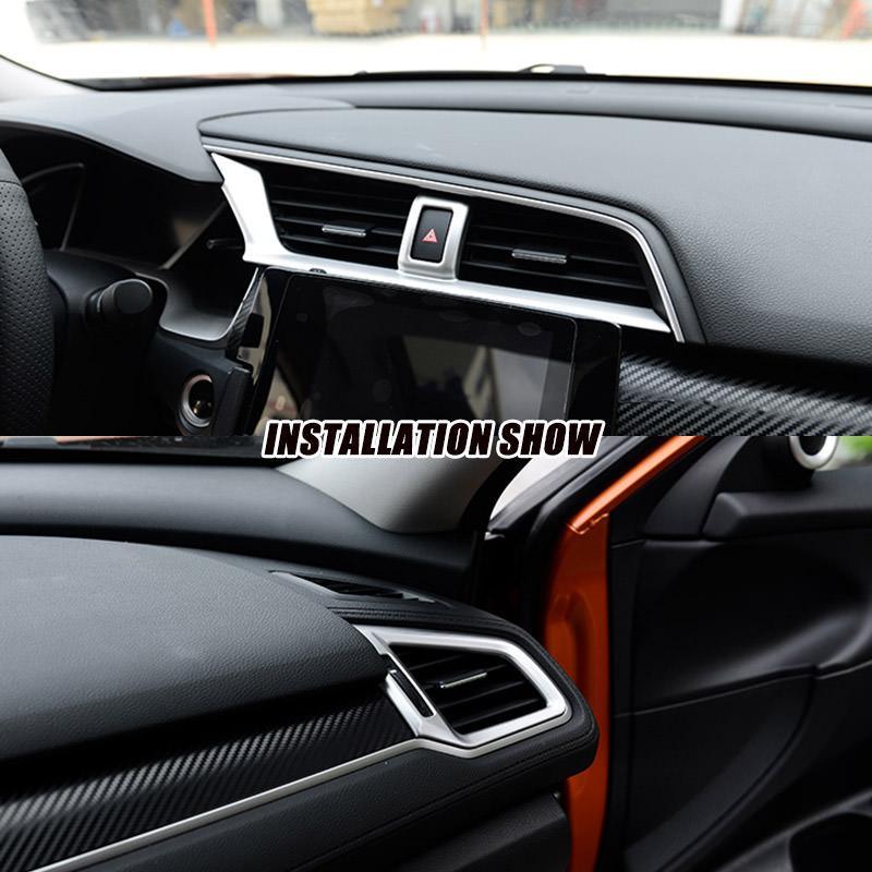 Honda Civic FK Chrom Innenraum Luftdüsen Lüftungsgitter Lüftungsschacht Rahmen Abdeckung
