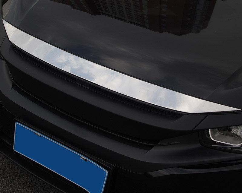 Honda Civic FK Chrom Stossleiste Kühlergrill Vorne Leiste Abdeckung