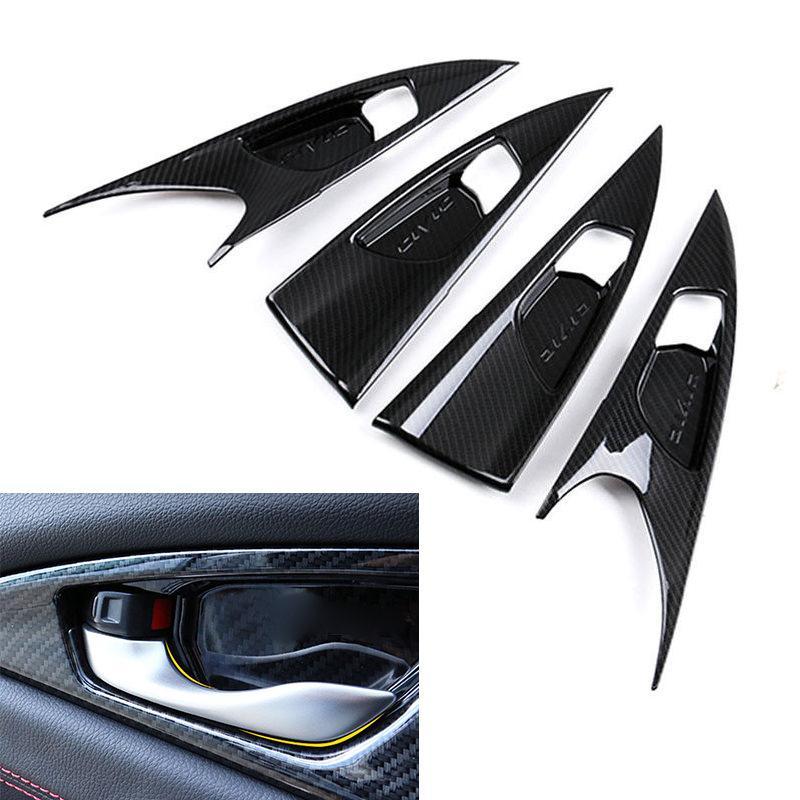 Honda Civic FK Carbon Türgriff Schalen Tür Abdeckung Blende Rahmen