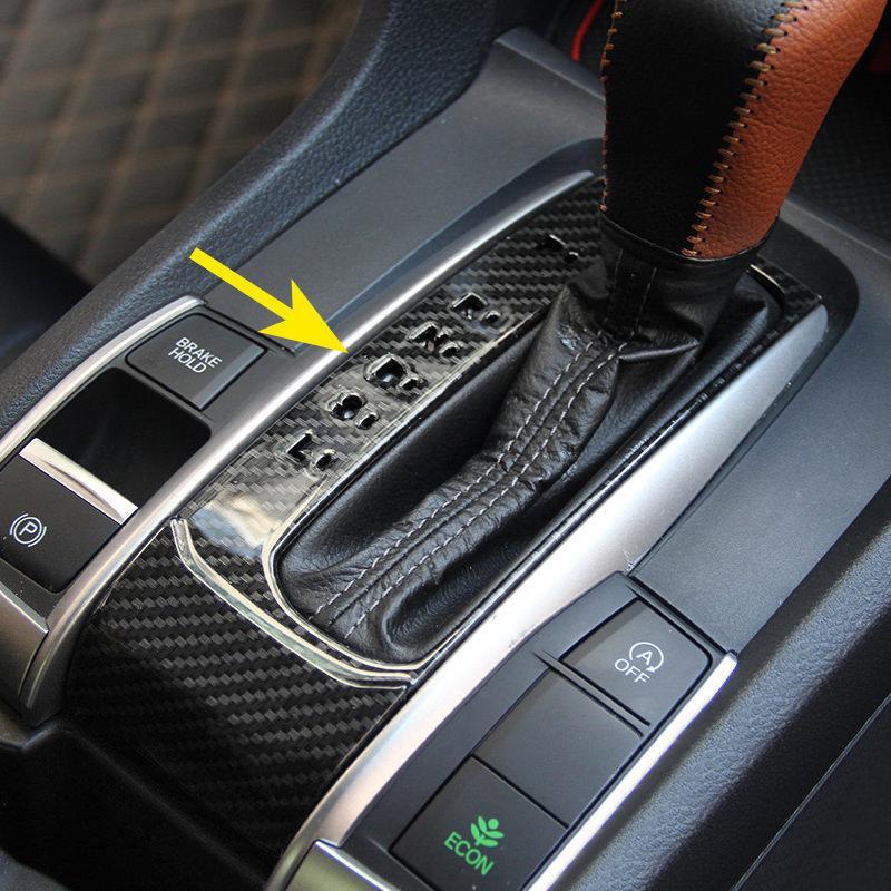 Honda Civic FK Carbon Schaltehebel Getriebe Gehäuse Abdeckung