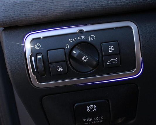 Volvo XC60 P3 Chrom Licht Schalter Leuchte Scheinwerfer Abdeckung