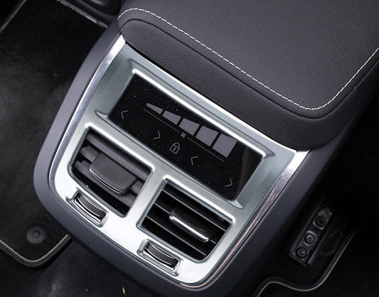 Volvo XC60 SPA Chrom Luftdüsen Lüftungs Gitter Luft Ausströmer Hinten