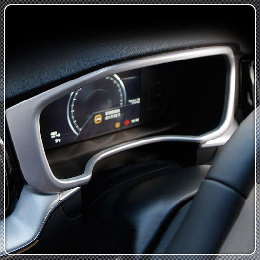 Volvo XC60 SPA Chrom Carbon Mittelkonsole Armaturenbrett Geschwindigkeitsmesser