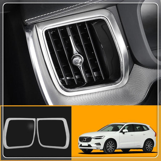 Volvo XC60 SPA Chrom Luftdüsen Lüftungs Gitter Luft Ausströmer Seiten