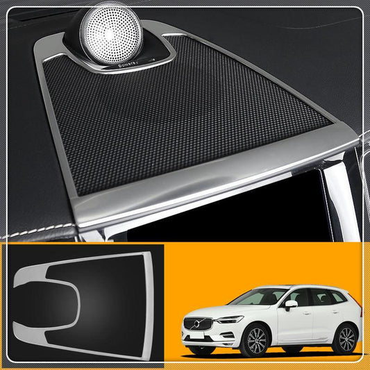 Volvo XC60 SPA Chrom Mittelkonsole Armaturenbrett Rahmen Abdeckung