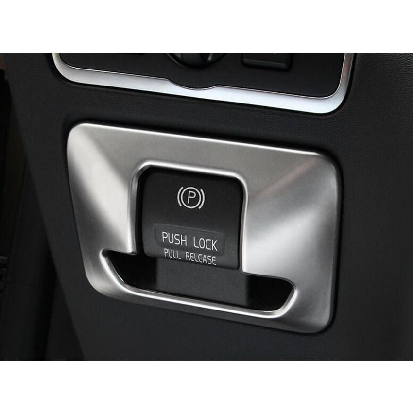 Volvo XC60 P3 Chrom Handbremse Schalter Knopf Rahmen Abdeckung