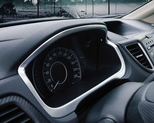 Honda CRV Chrom Mittelkonsole Armaturenbrett Geschwindigkeitsmesser Abdeckung