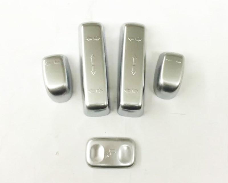 Honda CRV Chrom Autositz Einstellung Schalter Knopf Abdeckung