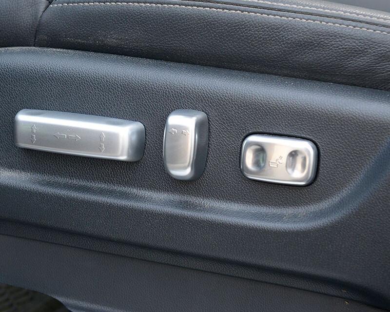 Honda CRV Chrom Autositz Einstellung Schalter Knopf Abdeckung