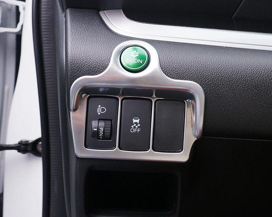 Honda CRV Chrom Licht Schalter Abdeckung Rahmen