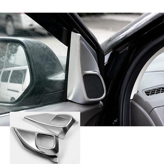 Honda CRV Chrom Tür Lautsprecher Ringe Rahmen Abdeckung Blende