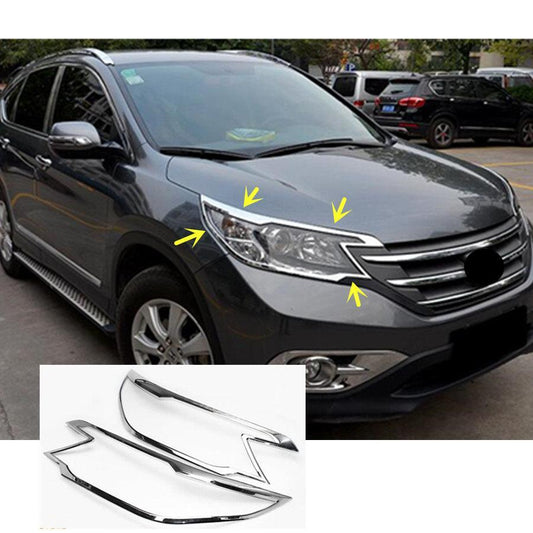 Honda CRV Chrom Licht Leuchte Scheinwerfer Abdeckung