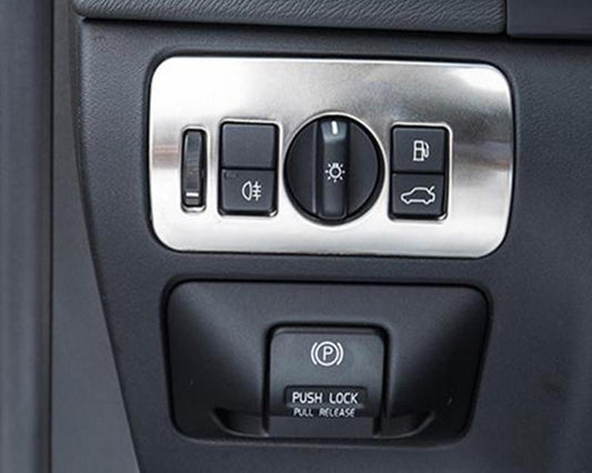 Volvo V60 P3 Chrom Licht Schalter Leuchte Scheinwerfer Abdeckung