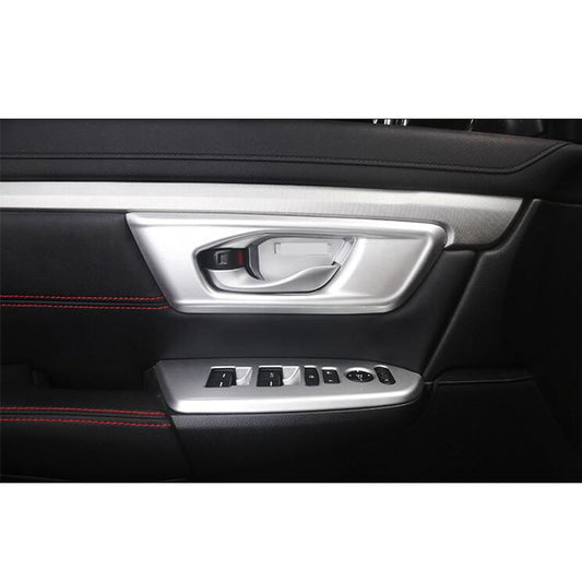 Honda CRV Chrom Carbon Türgriff Schalen Tür Abdeckung Blende Rahmen