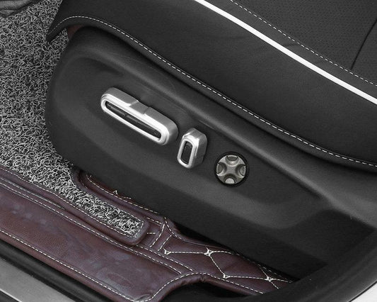 Honda CRV Chrom Autositz Einstellung Schalter Knopf Abdeckung