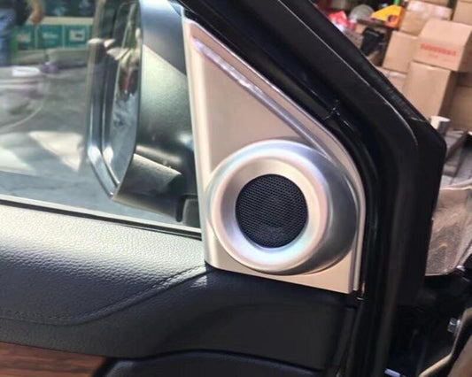 Honda CRV Chrom Tür Lautsprecher Ringe Rahmen Abdeckung Blende