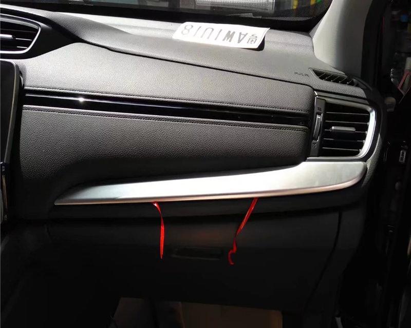 Honda CRV Chrom Handschuh Fach Kasten Armaturenbrett Leiste Rahmen