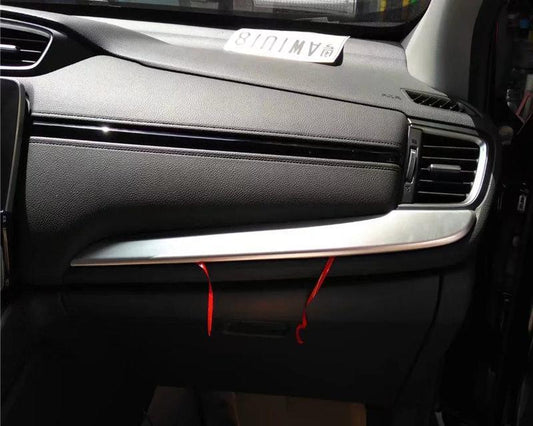 Honda CRV Chrom Handschuh Fach Kasten Armaturenbrett Leiste Rahmen
