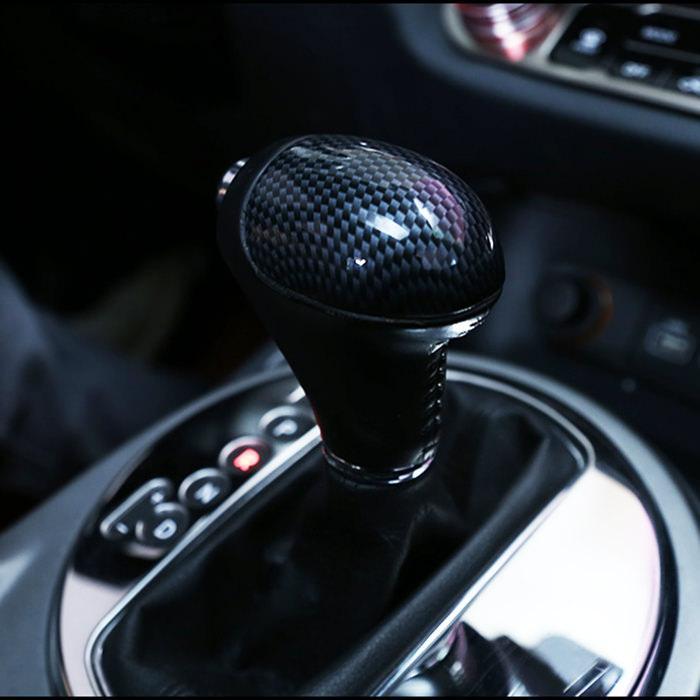 Kia Sportage 3 SL Carbon Schaltknauf Schalthebel Abdeckung