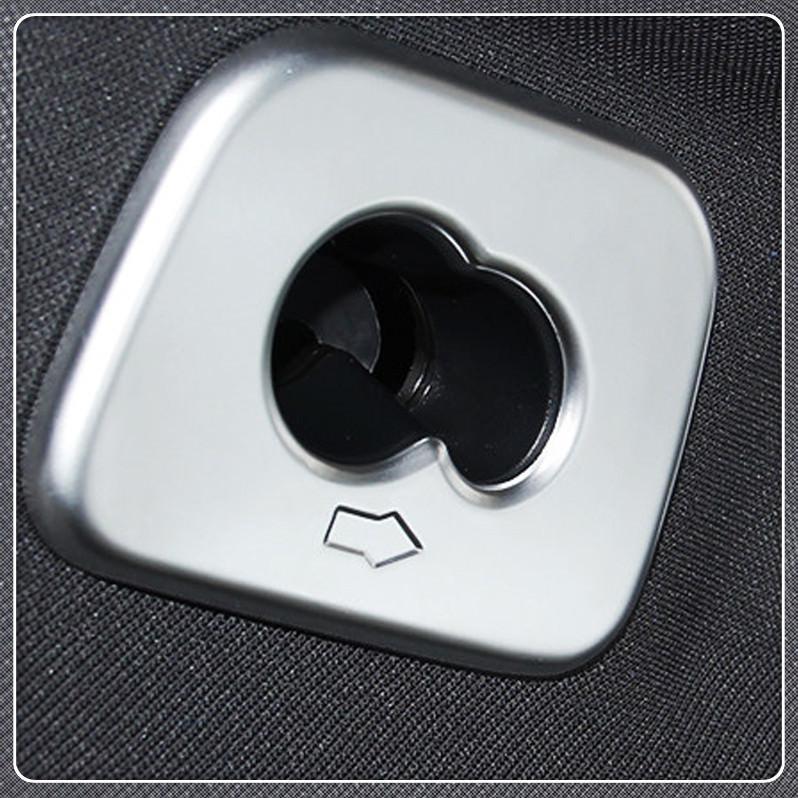 Volvo XC90 SPA Chrom Dach Haken Hinten Abdeckung