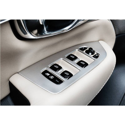 Volvo XC90 SPA Chrom Abdeckung Fenster Heber Schalter Taster Rahmen