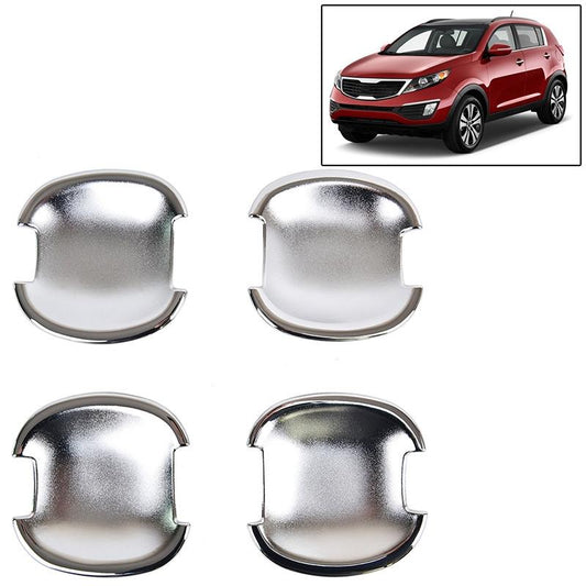 Kia Sportage 3 SL Chrom Außen Türgriff Schalen Mulden Tür Kappen Abdeckung