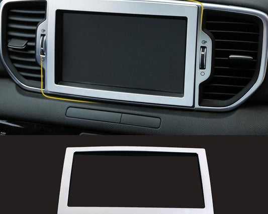 Kia Sportage 4 QL Chrom Mittelkonsole Armaturenbrett Rahmen Abdeckung