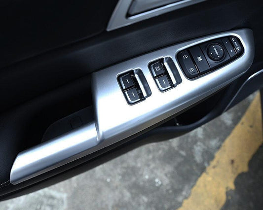 Kia Sportage 4 QL Chrom Abdeckung Fenster Heber Schalter Taster Rahmen