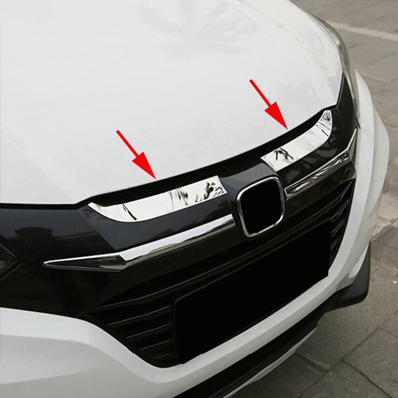 Honda HRV Chrom Stossleiste Kühlergrill Vorne Leiste Abdeckung