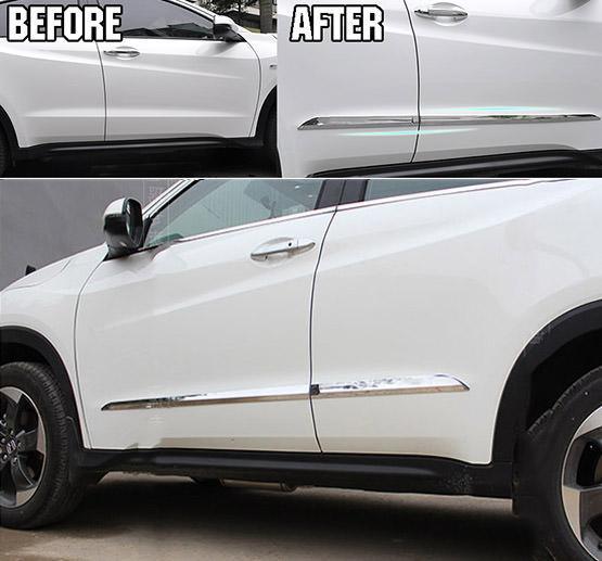 Honda HRV Chrom Zierleisten Seitenzierleisten Türleisten