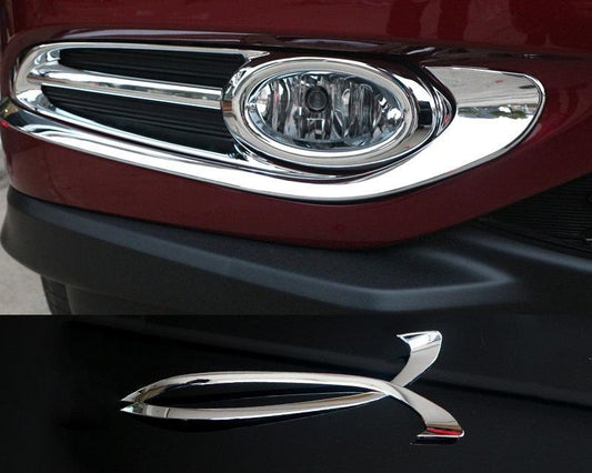 Honda HRV Chrom Nebelscheinwerfer Licht Abdeckung Leiste Vorne