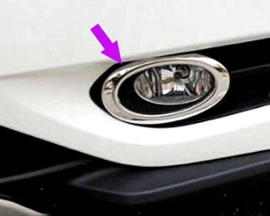 Honda HRV Chrom Nebelscheinwerfer Licht Abdeckung Rahmen Vorne