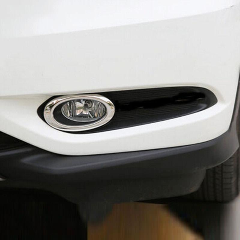 Honda HRV Chrom Nebelscheinwerfer Licht Abdeckung Rahmen Vorne