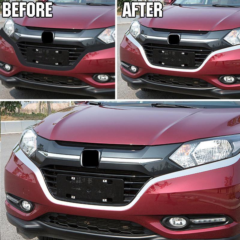 Honda HRV Chrom Stossleiste Kühlergrill Vorne Leiste Abdeckung