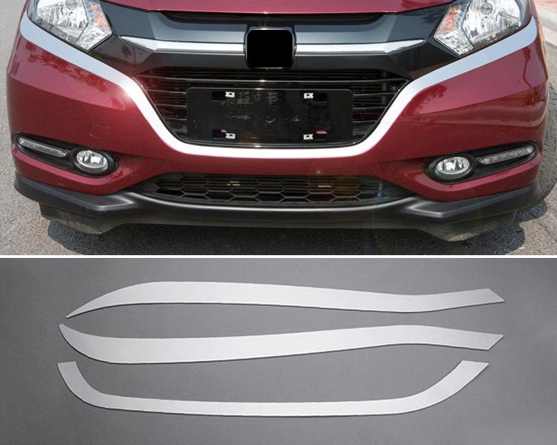 Honda HRV Chrom Stossleiste Kühlergrill Vorne Leiste Abdeckung