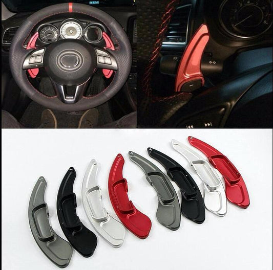 Mazda 3 / 6 / CX3 CX5 Aluminum Lenkrad Schaltpaddeln Schaltwippen