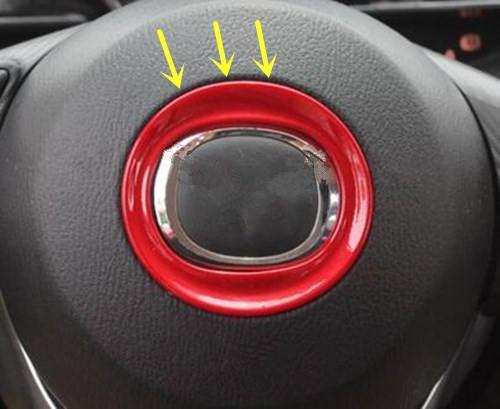 Mazda CX3 Mitte Lenkrad Center Rahmen Abdeckung