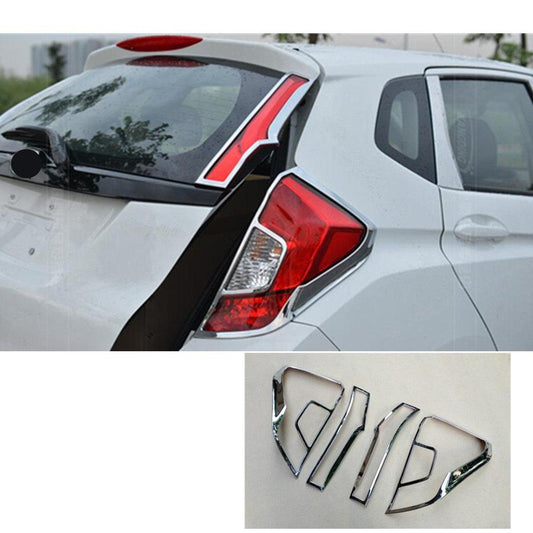 Honda Jazz Chrom Abdeckung Hinteres Licht Rückleuchte Hecklicht