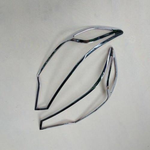 Honda Jazz Chrom Licht Leuchte Scheinwerfer Vorne Abdeckung