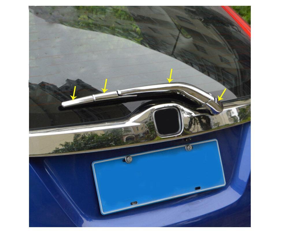 Honda Jazz Chrom Heck Wischerarm Scheibenwischer Abdeckung