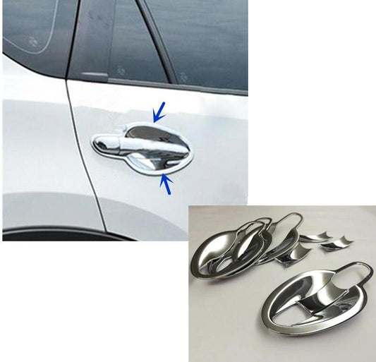 Mazda CX3 Chrom Türgriff Schalen Tür Abdeckung Blende Rahmen
