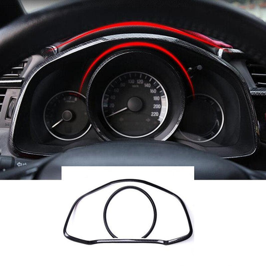 Honda Jazz Carbon Mittelkonsole Armaturenbrett Geschwindigkeitsmesser Abdeckung