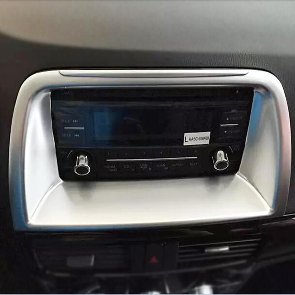 Mazda CX5 KE Chrom Mittelkonsole Radio Navigation Klimabedienteil Rahmen